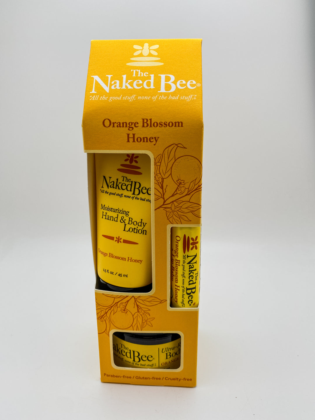 Contemporary Orange Blossom Honey Gift Collection by The Naked Bee