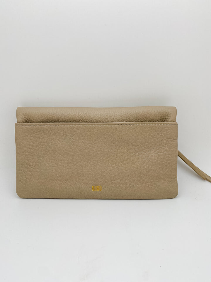 Taupe Lumen Continental Wallet by Hobo