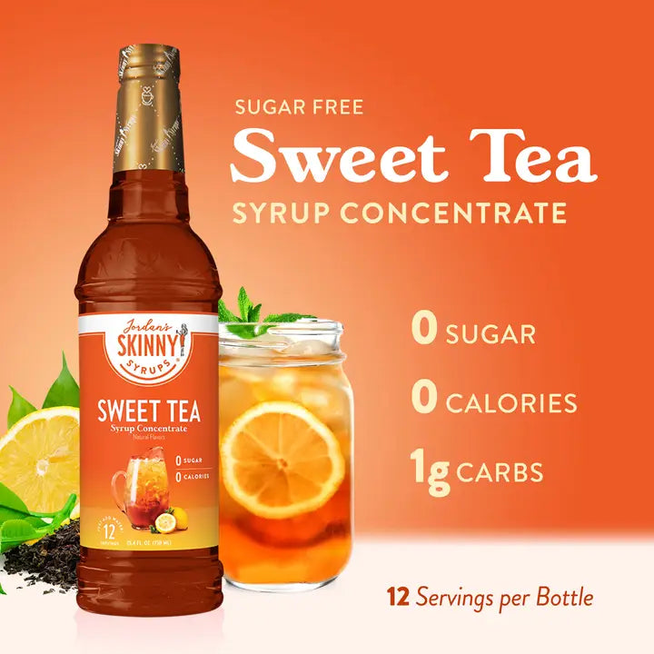 Sugar Free Sweet Tea Syrup Concentrate  by Jordan's Skinny Syrup