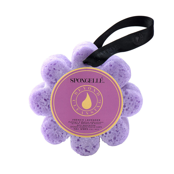 French Lavender-Flower Soap Sponge by Spongelle