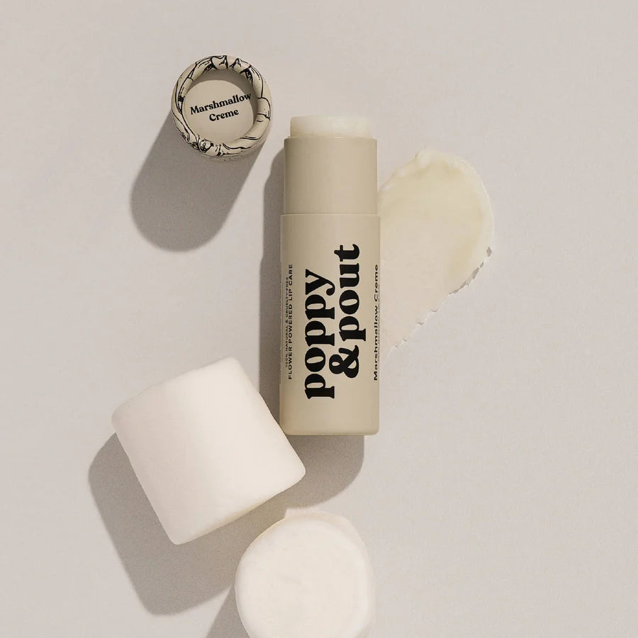 Marshmallow Creme Lip Balm by Poppy & Pout