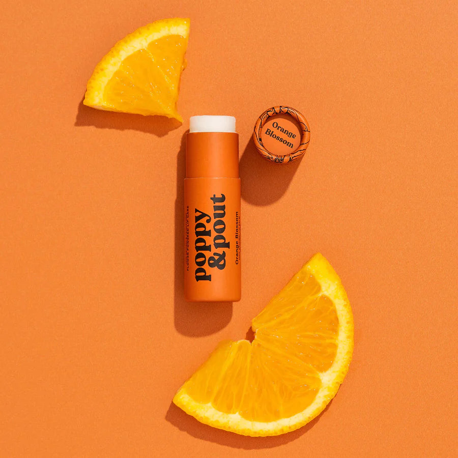 Orange Blossom Lip Balm by Poppy & Pout